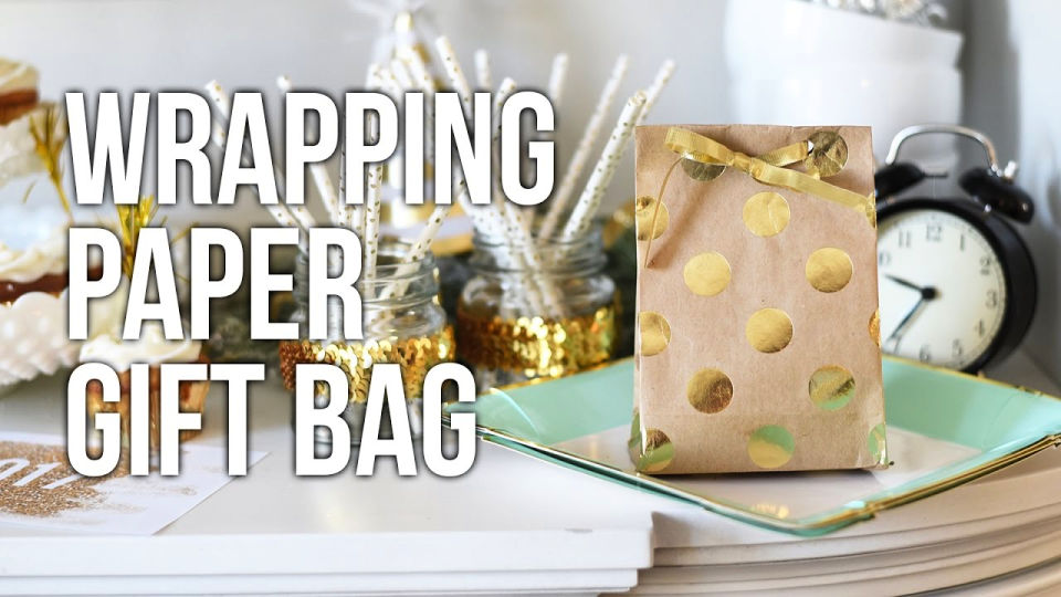 20 Ways to Make a Gift Bag out Of Wrapping Paper The Beauty Dojo