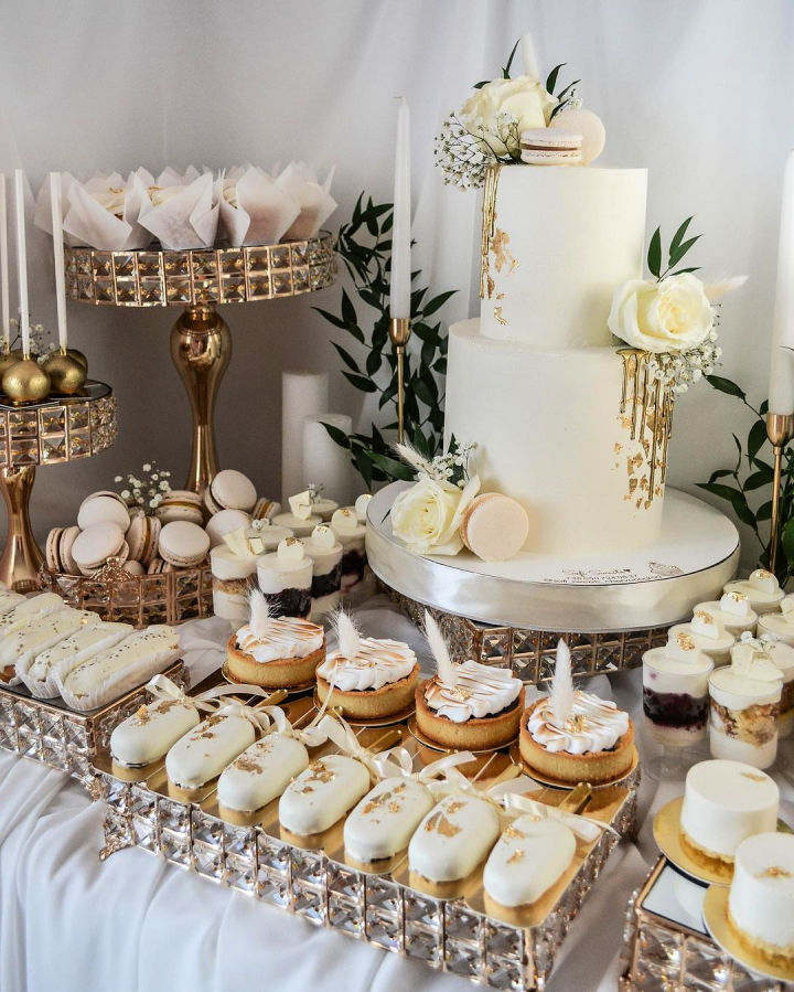 40 Dessert Table Ideas on a Budget Wedding Dessert Table