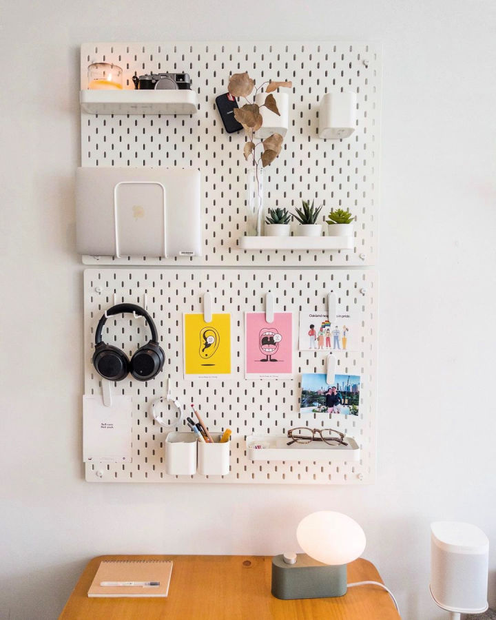 25 Best IKEA Pegboard Ideas and Hacks to DIY The Beauty Dojo