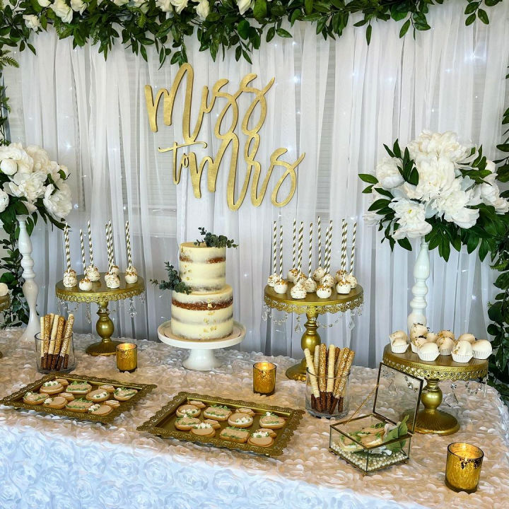 40 Dessert Table Ideas on a Budget Wedding Dessert Table