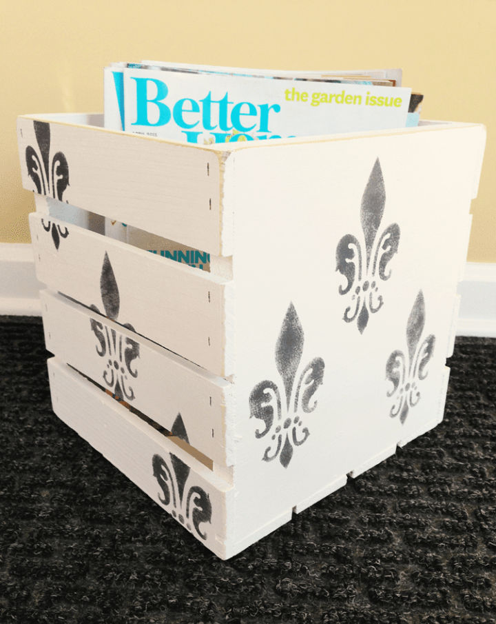 40 Wooden Crate Decorating Ideas DIY Wood Crate Projects