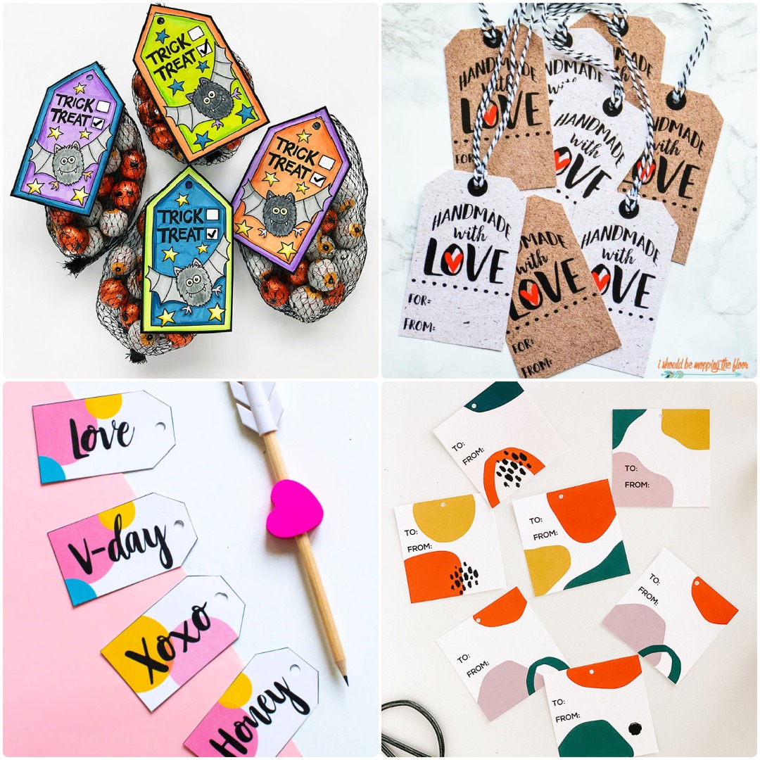 Gift tags free printable discount